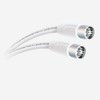Fuba AFQ 300 Antenna Cable 3 m White - 4x