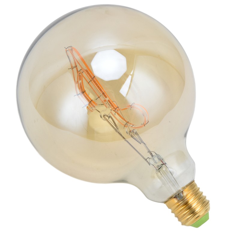 G125 E27/E26 LED Bulbs Dimmable 4W Transparent Music Note Filament