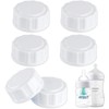 (6-PCs) Travel Bottle Caps Compatible with Avent Bottles, Bottle Lids