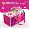 Carrying Case for Toniebox Starter Set and Tonies Figurines, Felt
