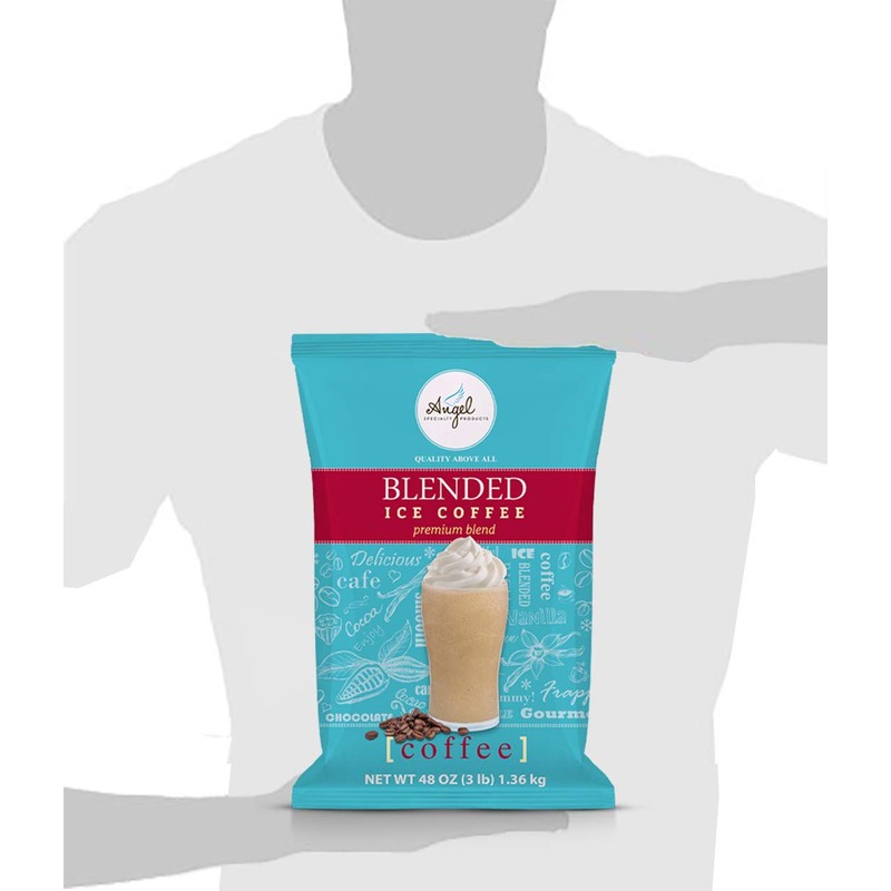 Angel Specialty Products, Blended Ice Coffee, Instant Frappe Powder Drink