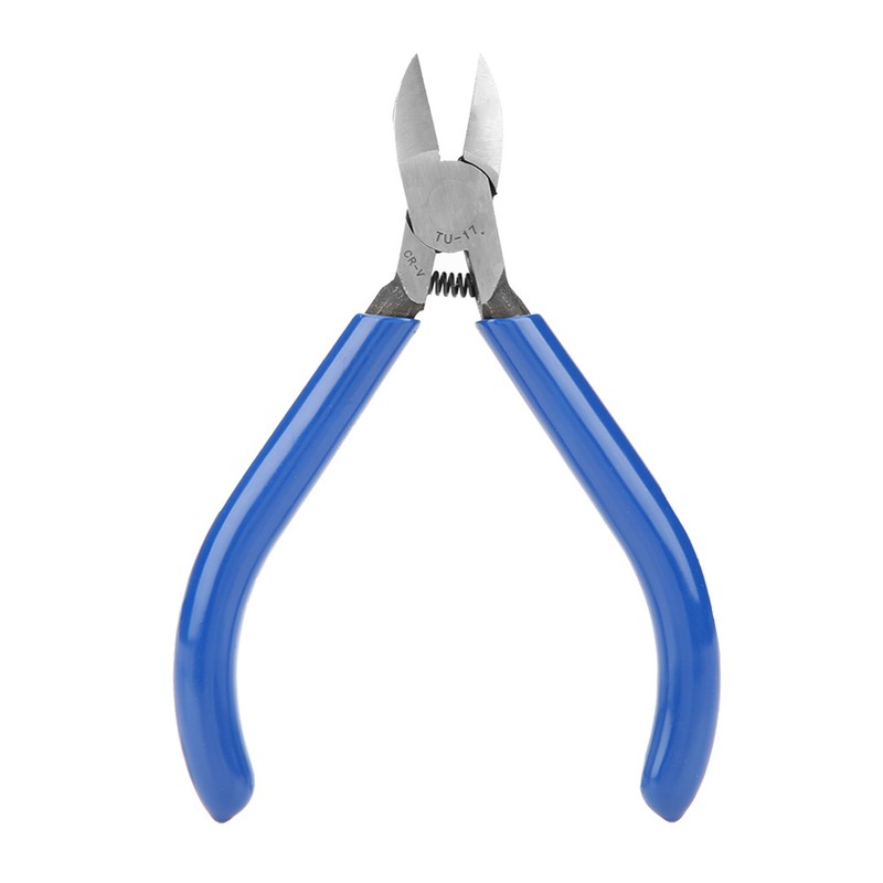 5in Electronic Diagonal Pliers Cable Side Cutting Nippers Wire Cutter