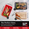 BLAZIN' GRILL Prep and Serving Trays | Set of 3