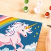 Ravensburger Creart Pink Unicorn Paint by Numbers Kit for Children