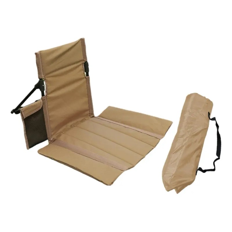Silla De Camping, Silla De Playa, Asiento De Estadio Marrón