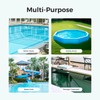 POOL FELLOWS Pool Tablet Dispenser for 3 inch Tablets, Floating