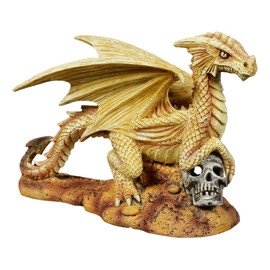 Ebros Gift Desert Sand Element Chaos Dragon Statue Anne Stokes Fantasy Art Age of Dragons and Dungeons Decor Figure (Baby Wyrmling)