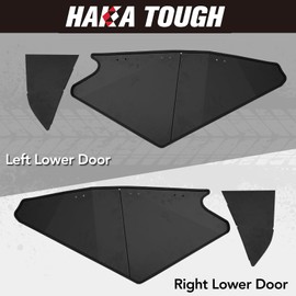 HAKA TOUGH Aluminum Door Panel Insert for CF Moto ZFORCE 950 Accessories 2020-2024, Lower Half Door for Z Force 950 Sport Door Panels, Replace 5BY#-807000-1000