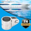 2PCS Bimini Top Jaw Slides 316 Stainless Steel Removable Hinged