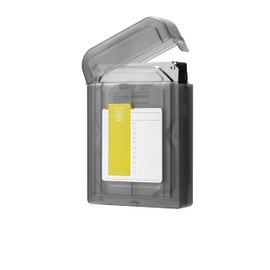 Hard Drive Storage Case, 2 Pack 3.5 Inch Hard Drive Storage Case, SETMSPACE Portable Hard Drive Protective Box for 3.5 Inch External HDD/SSD Storage Case, Moisture Proof, Shockproof, Anti-Static,