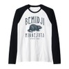 Bemidji, Beaver Rodent Design Raglan Baseball Tee