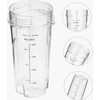 2X 16oz Cup Replacement Part for Nutri Ninja BL660 BL663