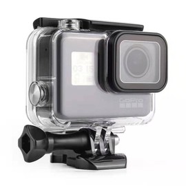 IWASHI Hero7/Hero6/Hero 5 Black (2018) Waterproof Case for GoPro Accessories Dive Housing for Go Pro HERO 7/6/5 Black (2018) Action Camera Waterproof Dustproof Protective Housing for 45m Deep Diving
