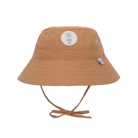 LÄSSIG Baby Children's Fishing Hat Sun Hat Beach Hat Children's Hat Breathable Sun Protection UV Protection 80 Sun Protection Fishing Hat Caramel 07-18 Months Size: 46/49