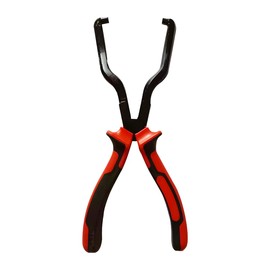 ZIMISI Fuel Line Plier, Quick Disconnect Release Removal Tool, Petrol Hose Clamp Clip Pliers, Fuel Line Disconnect Tool, Car Pipe Clip Repair Tool, Automotive Tools for Most Cars (Red/Black)