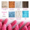 COM-FOUR ® [Set of 4 Floor Mop – Microfibre Chenille (Blue/Pink/Yellow/Neon Green)