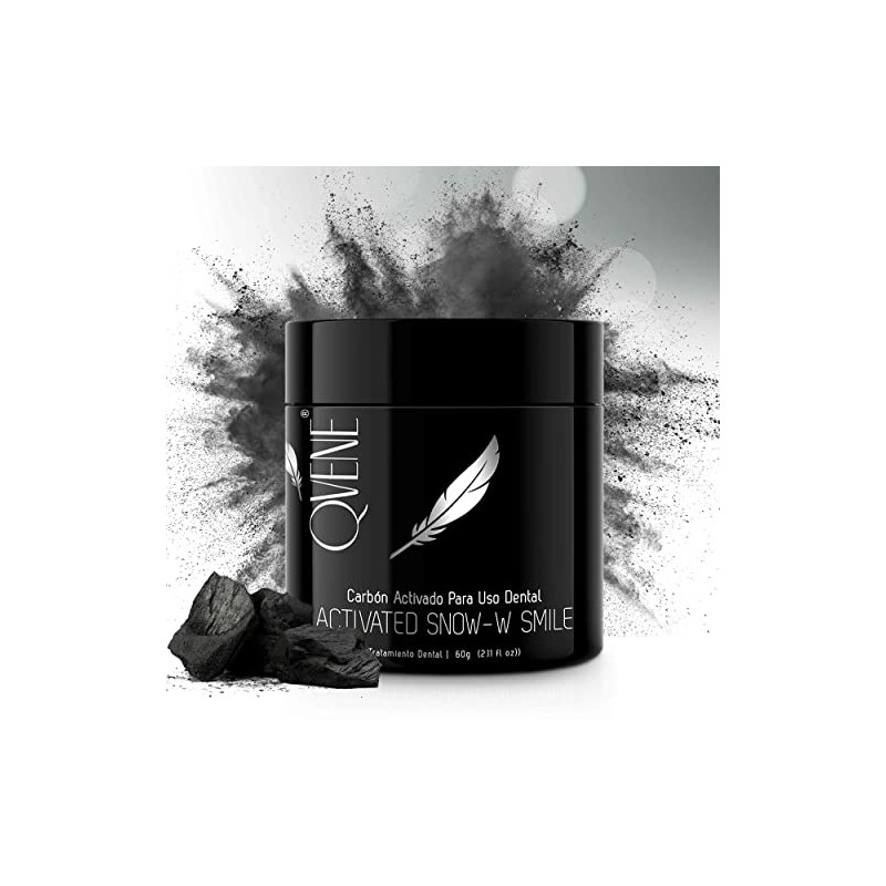 CARBON ACTIVADO | Uso Dental | ACTIVATED SNOW-W | Blanqueador