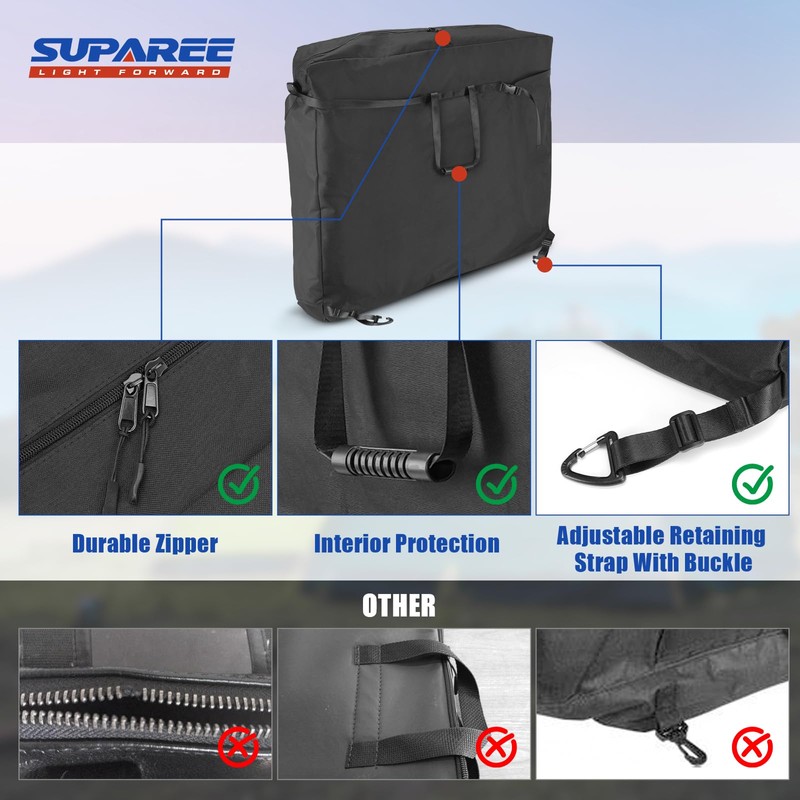 SUPAREE Freedom Panel Storage Bag Hard Top Storage Bag with