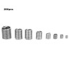 Thread Inserts, 200 Pieces 304 Stainless Steel Thread Repair Insert,