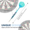 Trecynd Darts Metal Tip Set 3 Aluminum Shaft Metal Dart