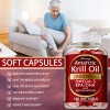 xemenry Antarctic Krill Oil - Omega-3 EPA, DHA, Astaxanthin, Anti
