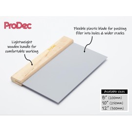 ProDec PLDT004 12" Flexible Caulker Blade for Fast, Efficient Application of Fillers and Caulk and Smoothing of Wallpaper