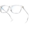 VISOONE Blue Light Blocking Glasses Square with Anti Computer Glare