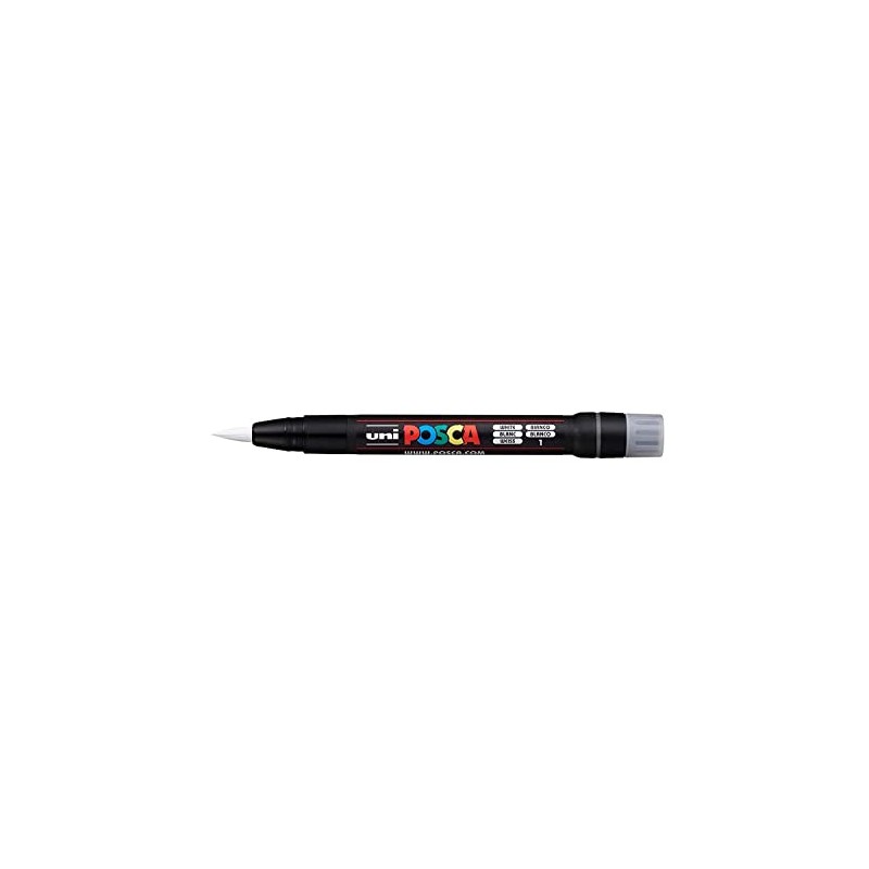Uni Posca Marker PCF-350 Paint Glass Pen Brush Tip 8mm