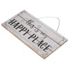 Decorative Wooden Sign Novel Waterproof Table Sign Hanging Decoration with