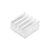 30pcs Aluminum Heatsink 8.8x8.8x5mm / 0.35x.035x0.2 inches with Thermal Conductive