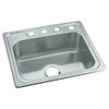 STERLING 14631-4-NA Middleton 25-inch by 22-inch Top-mount Single Bowl Kitchen