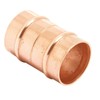 Bag of 2-15mm Solder Ring Slip Coupling (Known as 15mm Slip Coupling / 15mm Copper Pipe Fittings / 15mm Coupler/Slip couplings Also Available in 8mm, 10mm, 15mm, 22mm, 28mm)