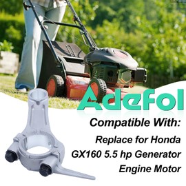 Adefol 68mm Piston Ring Kit with Connecting Rod Full Gasket Set for Honda GX160 5.5 Hp 4-Cycle Generator Engine Motor Water Pump