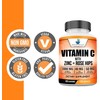 American Standard Supplements Vitamin C 2000mg, Zinc 40mg, and Rose