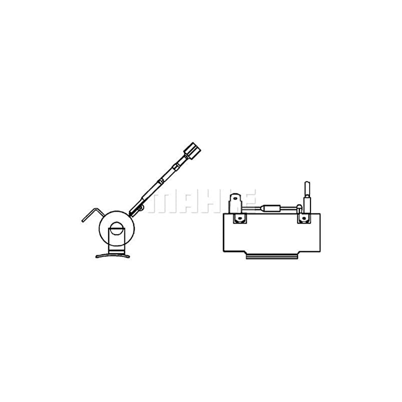 MAHLE ABR 80 000P A/C Blower Regulator and Resistor BEHR