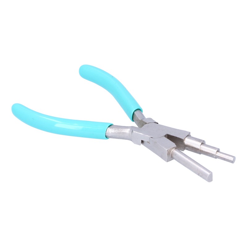 Winding Pliers 3‑Section Round Nose Carbon Steel Wire Coilling Shaping