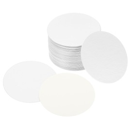 PATIKIL Aluminium Foil Cap Liner Durable Manipulated Induction Sealing Film for PE/HDPE Plastic Bottle Container Lid 60 mm / 2.34 Inch Pack of 75