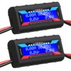 Yunsailing 2 Pcs High Precision Watt Meter Power Analyzer Battery