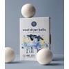 Woolzies Wool Dryer Balls Organic: Our Big Wool Spheres are