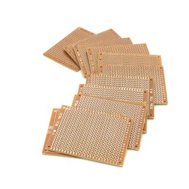 DIGISHUO 20Pcs Double Sided PCB Board Prototype Kit for DIY Soldering Compatible with Arduino Kit DIY Soldering and Electronic Project (20Pcs 5 * 7cm Kit)