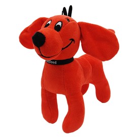 PEAJPBS Red Dog Plush Toy, Cute Dog Plush Doll, Soft Plush Toy, Holiday Gift, Birthday Gift for Boys and Girls