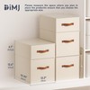 DIMJ Closet Organizers and Storage - Fabric Storage Bins with