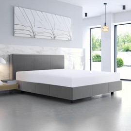 LYMA Bedding Fitted Sheet King, Deep Pocket 30CM, OEKO-TEX Certified, Ultra Soft Nanoplush Double Brushed Quick Dry Fabric, Shrink Wrinkle & Fade Resistant, Easy Care Elastic Bottom Sheet (White)