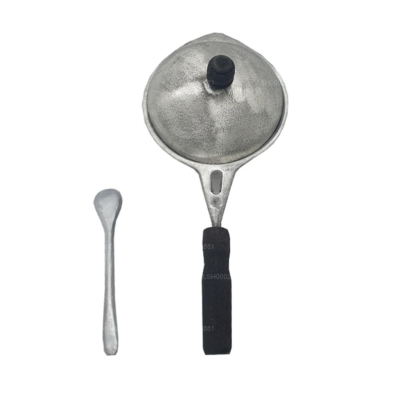 Lakpura® Aluminium Hopper Pan with Lid (15cm)