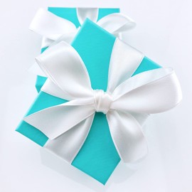 Stuffvisor Satin White Ribbon - 1/2 inch x 50 Yards, Double Face Solid Color Ribbon Roll, 100% Polyester Ribbon for Gift Wrapping, Crafts, Hair and Multiple Decorations