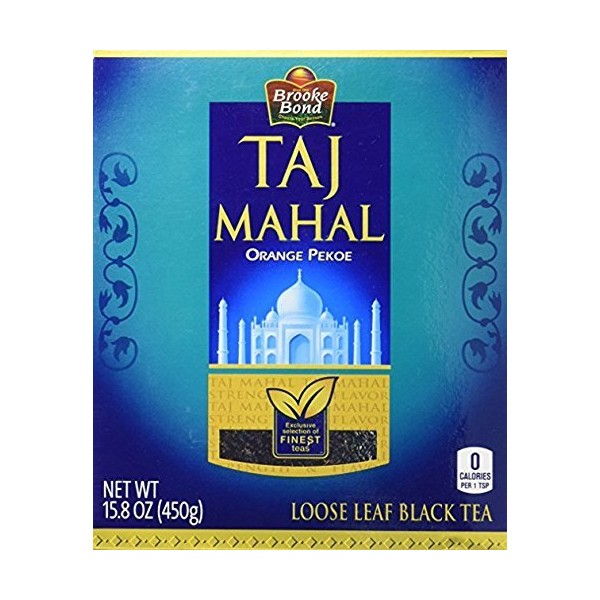 Taj Mahal Orange Pekoe Loose Leaf Black Tea 2-Pack (2 x 450 grams)