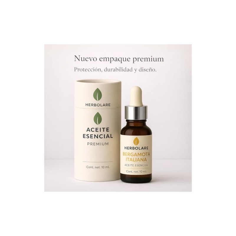 Herbolare Bergamota Italiana 10 ml, Aceite Esencial 100% Puro