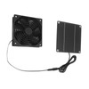 Solar Panel Fan Kit Monocrystalline Silicon 2200RPM Solar Exhaust Fan