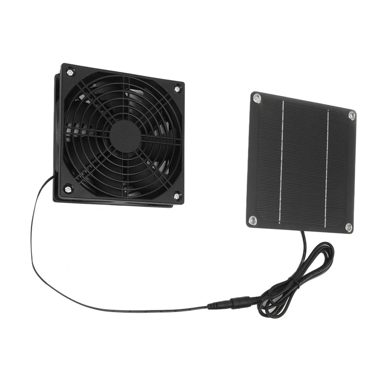Solar Panel Fan Kit Monocrystalline Silicon 2200RPM Solar Exhaust Fan