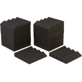 Auralex 2 inch Studiofoam DST-114-1x1 foot Acoustic Panel 24-pack - Charcoal